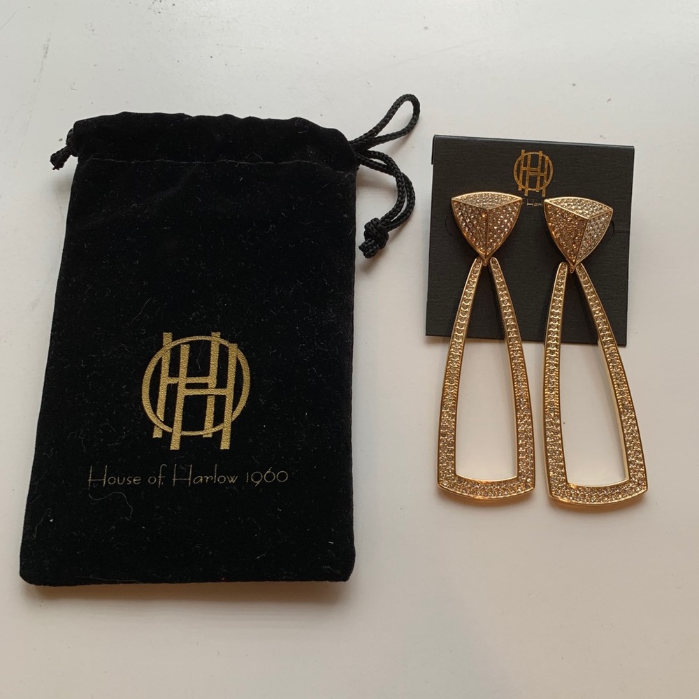 House of Harlow 1960 Pendant Earrings